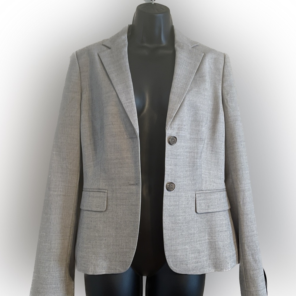 Banana Republic women’s blazer | Banana Republic suit jacket | gray | Size 8 NWT